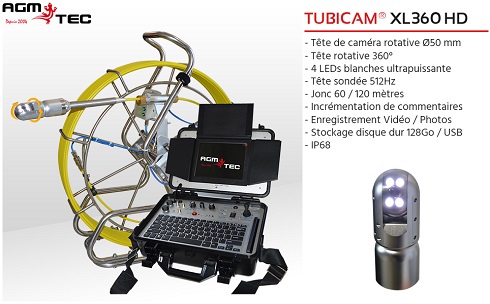 Caméra télescopique Scopicam  AGM TEC fabricant de camera endoscope