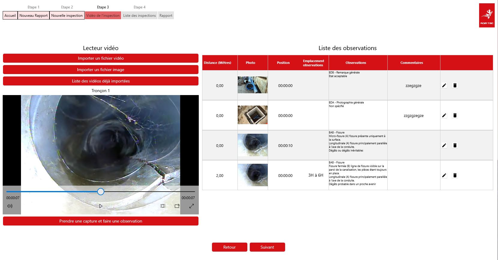 Inspection Par Camera Logiciel Tubilog® : Solution Avancée pour Rapports d'Inspection par ...